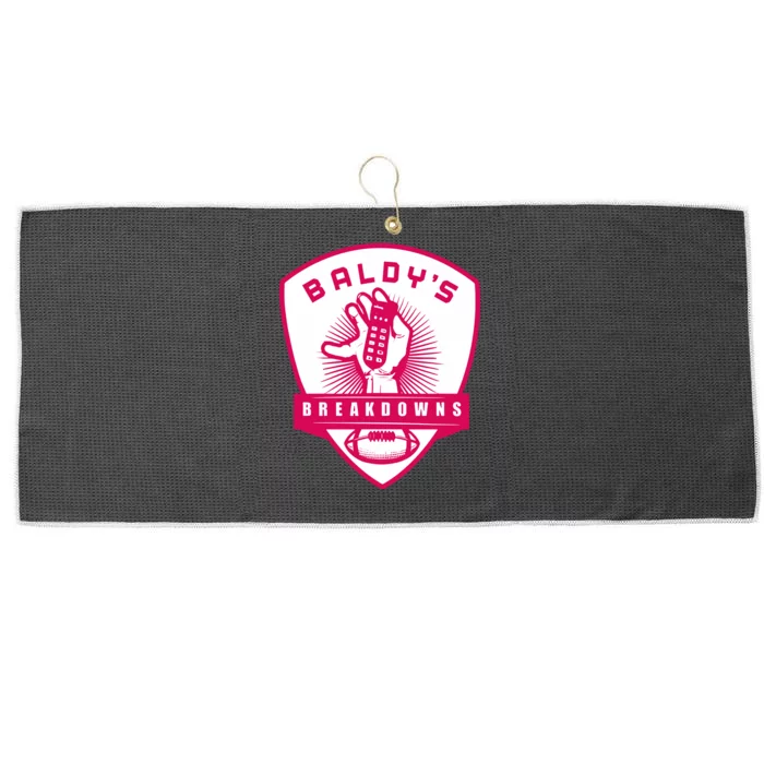 BaldyS Breakdowns Large Microfiber Waffle Golf Towel