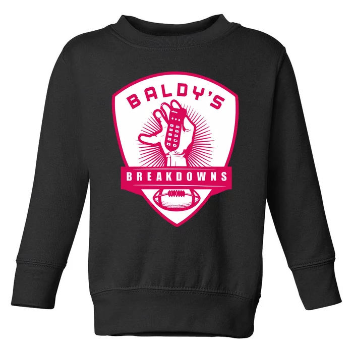 BaldyS Breakdowns Toddler Sweatshirt