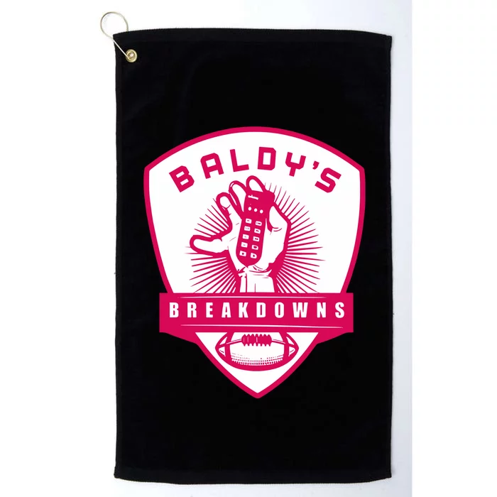 BaldyS Breakdowns Platinum Collection Golf Towel