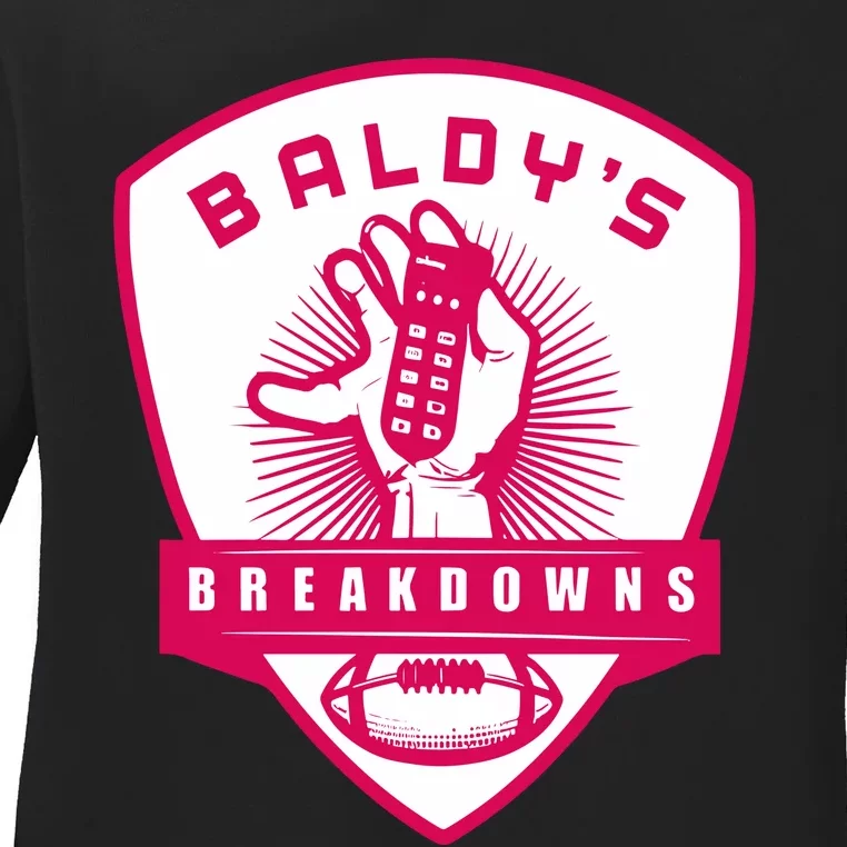 BaldyS Breakdowns Ladies Long Sleeve Shirt