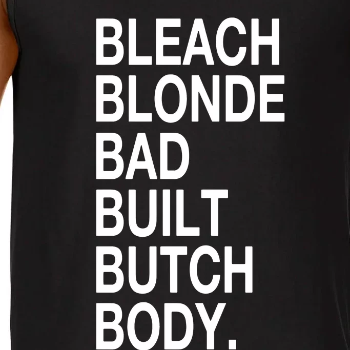 Bleach Blond Bad Built Butch Body Comfort Colors® Tank Top