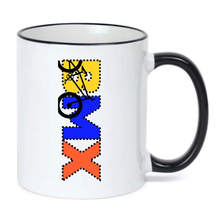 BMX Bike Black Color Changing Mug