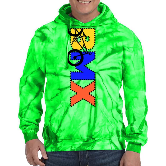 BMX Bike Tie Dye Hoodie