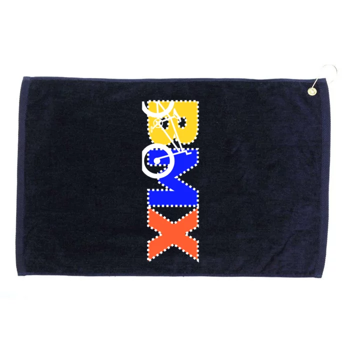 BMX Bike Grommeted Golf Towel