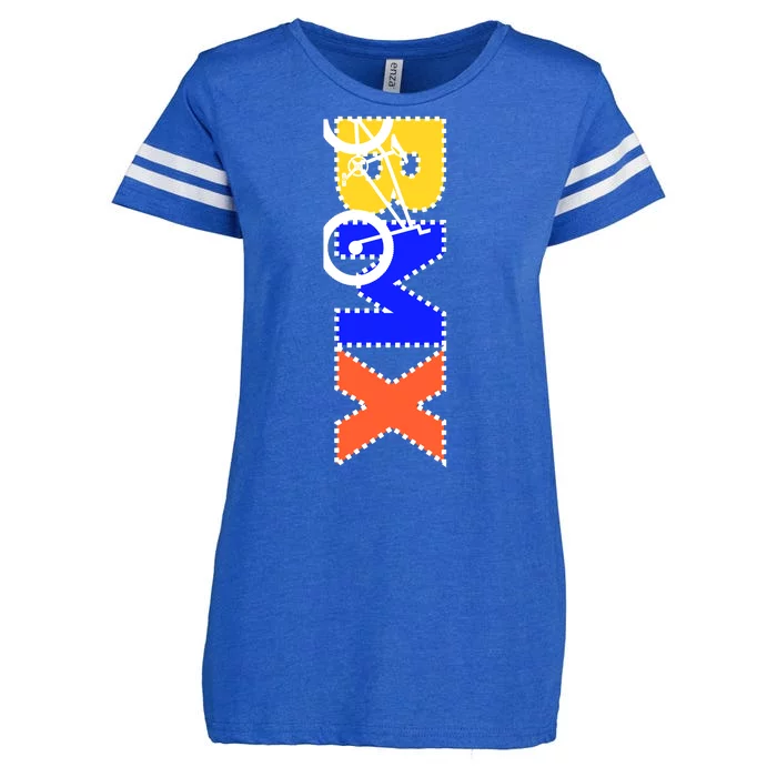 BMX Bike Enza Ladies Jersey Football T-Shirt