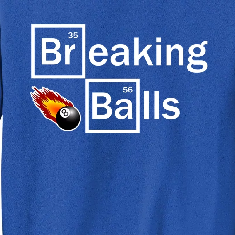 Breaking Balls Billiard Player Pool Snooker 8 Ball Funny Cute Gift Sweatshirt