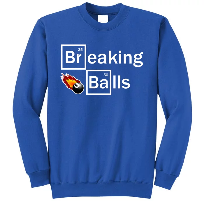 Breaking Balls Billiard Player Pool Snooker 8 Ball Funny Cute Gift Sweatshirt