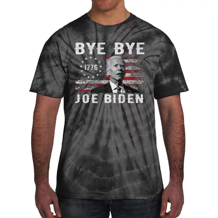 Bye Bye Biden Funny Antibiden Election Drops Out Tie-Dye T-Shirt