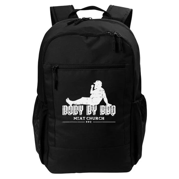 Body By Bbq Funny Barbecue Grill Meat Lover Daily Commute Backpack