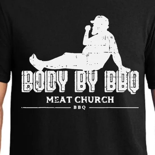 Body By Bbq Funny Barbecue Grill Meat Lover Pajama Set