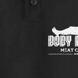 Body By Bbq Funny Barbecue Grill Meat Lover Dry Zone Grid Performance Polo