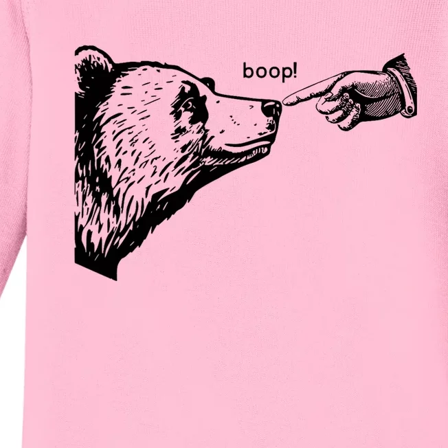 Boop Bear Baby Long Sleeve Bodysuit