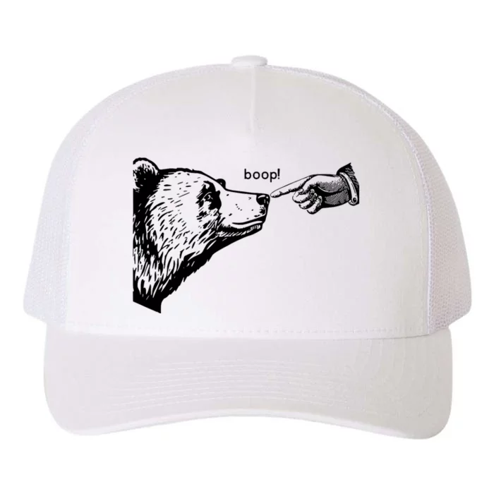 Boop Bear Yupoong Adult 5-Panel Trucker Hat