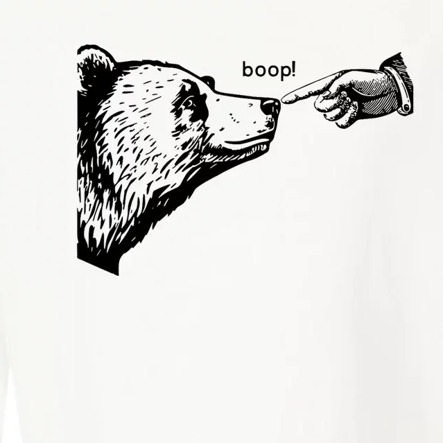 Boop Bear Cropped Pullover Crew