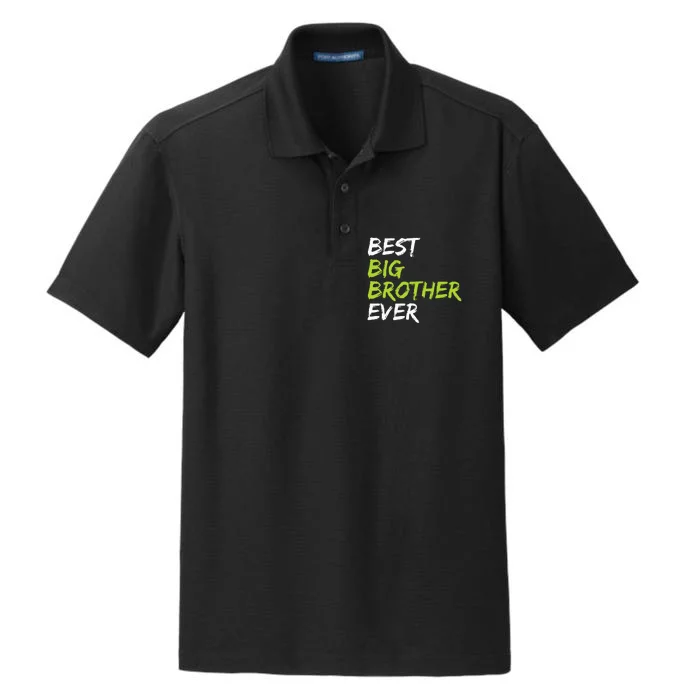 Best Big Brother Ever Dry Zone Grid Performance Polo