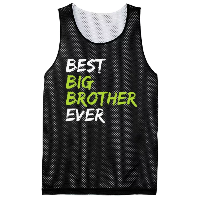 Best Big Brother Ever Mesh Reversible Basketball Jersey Tank