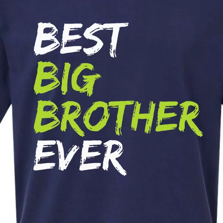 Best Big Brother Ever Sueded Cloud Jersey T-Shirt