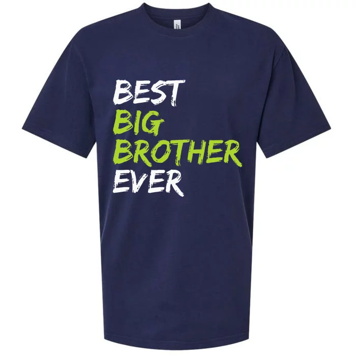 Best Big Brother Ever Sueded Cloud Jersey T-Shirt