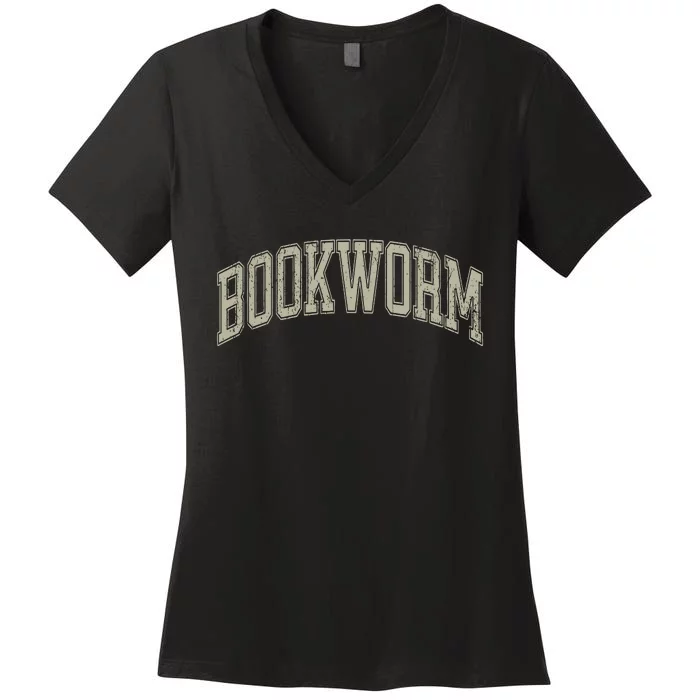 Bookworm Bookish Book Club Women's V-Neck T-Shirt