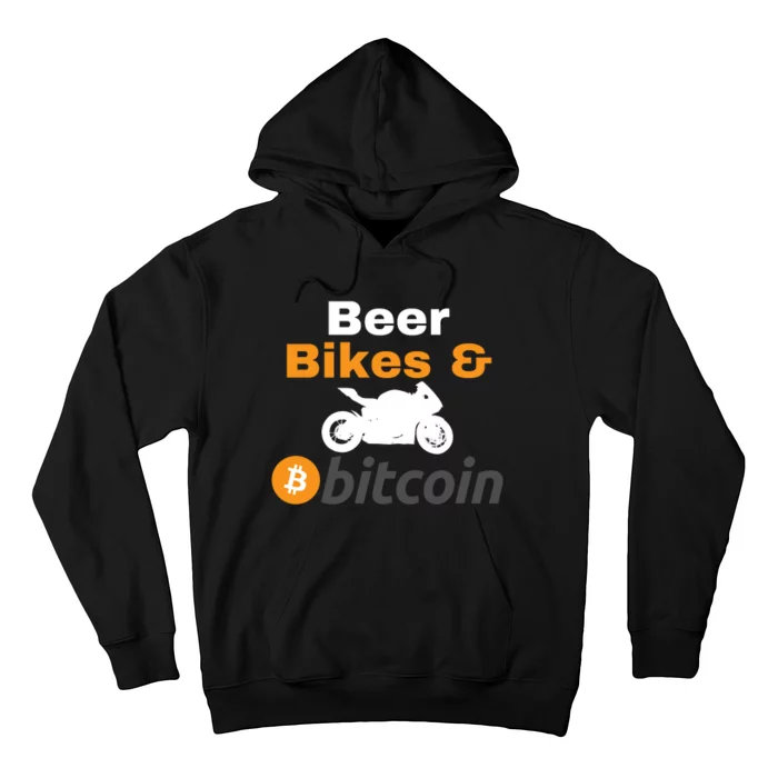 Beer Bikes Bitcoin, Vintage Bitcoin Logo, Bitcoin Crypto, Bitcoin Blockchain Hoodie