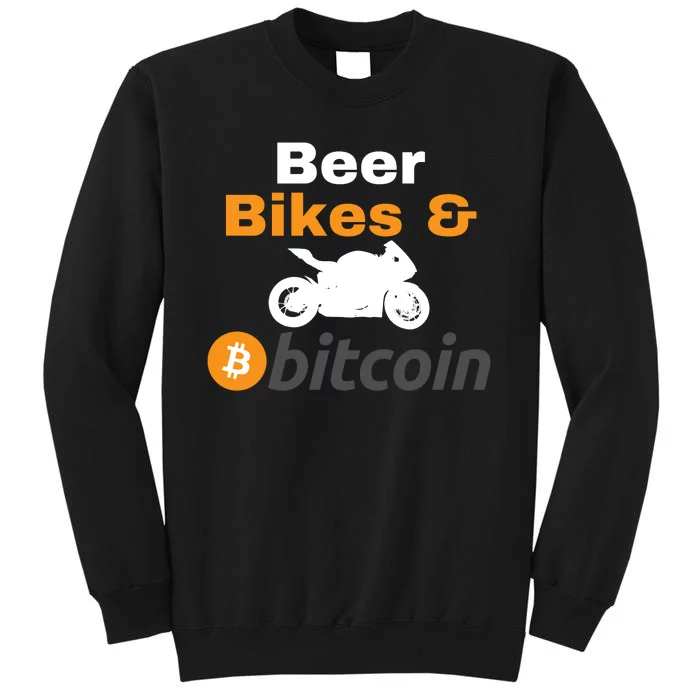 Beer Bikes Bitcoin, Vintage Bitcoin Logo, Bitcoin Crypto, Bitcoin Blockchain Sweatshirt