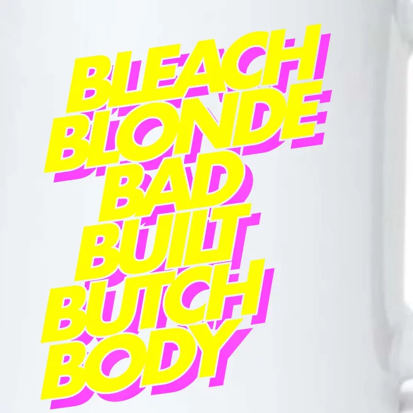 Bleach Blonde Bad Built Butch Body Antimaga Black Color Changing Mug