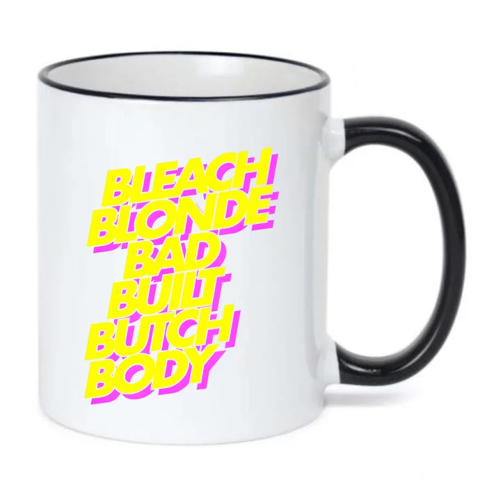 Bleach Blonde Bad Built Butch Body Antimaga Black Color Changing Mug