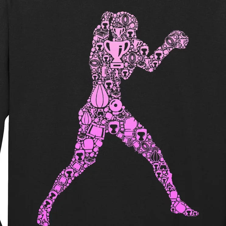 Boxing Boxer Tall Long Sleeve T-Shirt