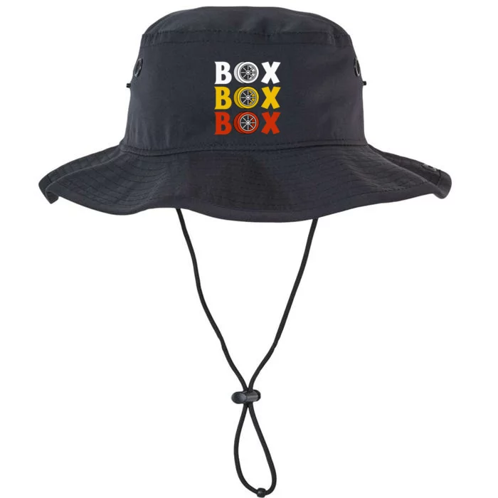 Box Box Box Formula Racing Radio Pit Box Box Box Legacy Cool Fit Booney Bucket Hat