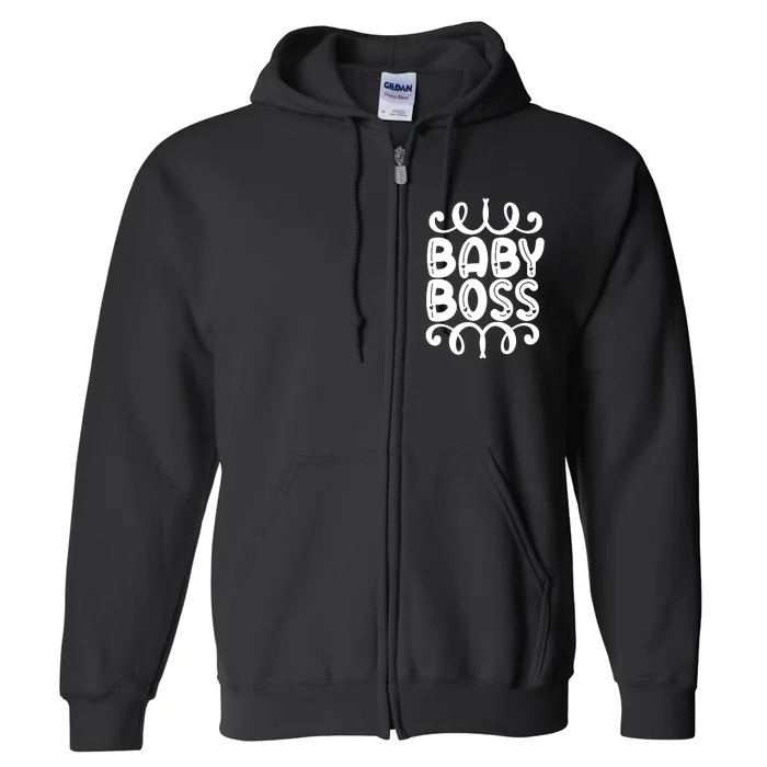 Baby Boss Full Zip Hoodie