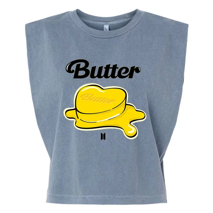 Bts Butter Garment-Dyed Women's Muscle Tee