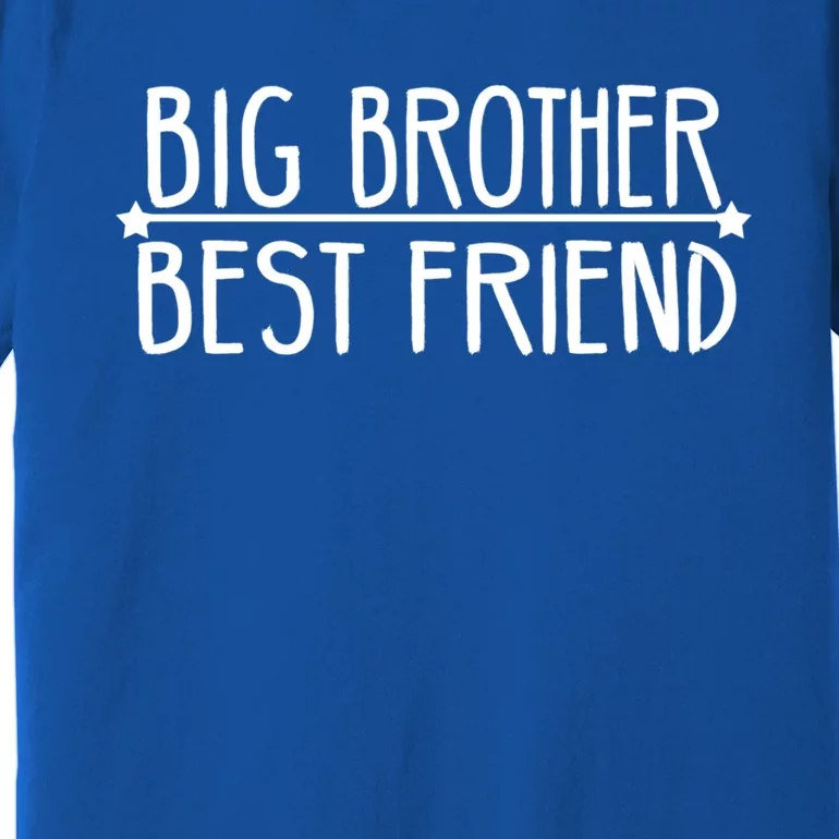 Big Brother Best Friend Cool Gift National Siblings Day Gift Premium T-Shirt