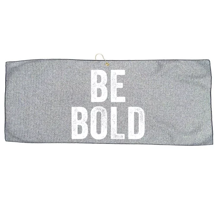 Be Bold Large Microfiber Waffle Golf Towel