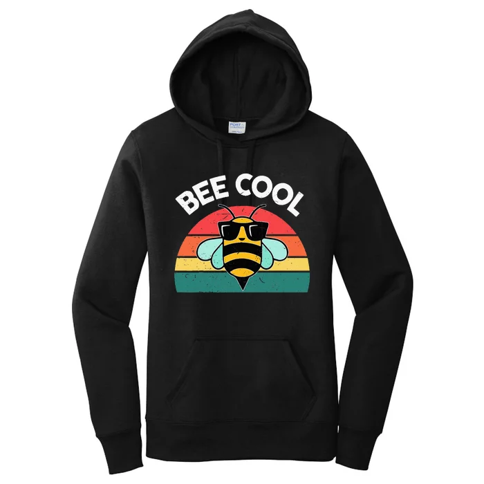 Boy Bumble Bee Cool Women's Pullover Hoodie