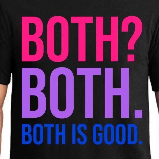 Both Both Both Is Good Bi Pride Bisexual Gift Pajama Set