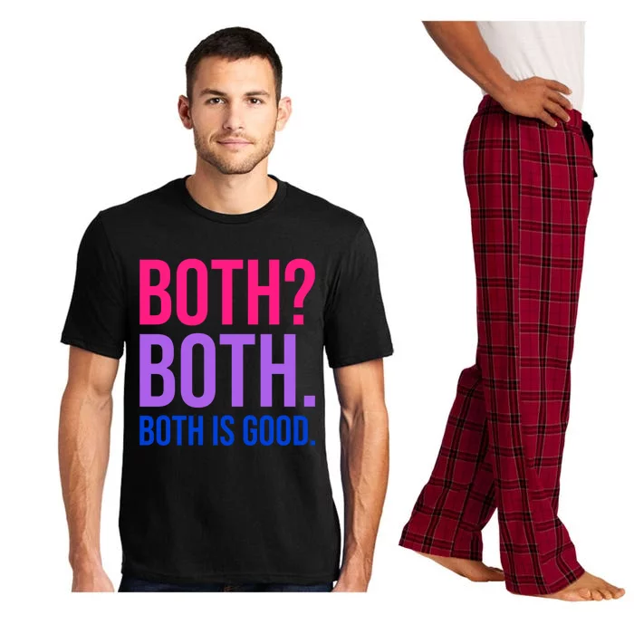 Both Both Both Is Good Bi Pride Bisexual Gift Pajama Set