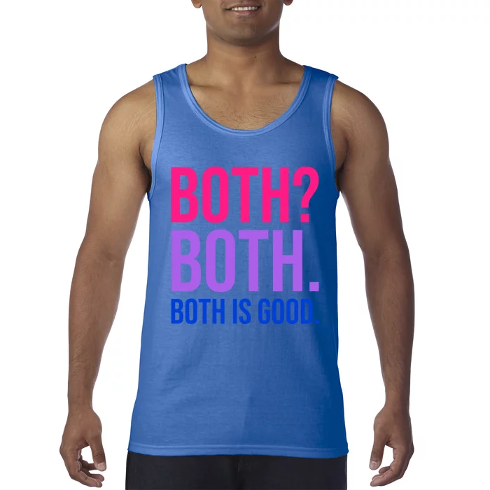 Both Both Both Is Good Bi Pride Bisexual Gift Tank Top