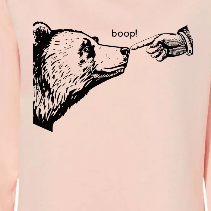 Boop Bear Womens California Wash Sweatshirt