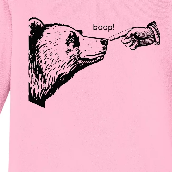 Boop Bear Baby Long Sleeve Bodysuit