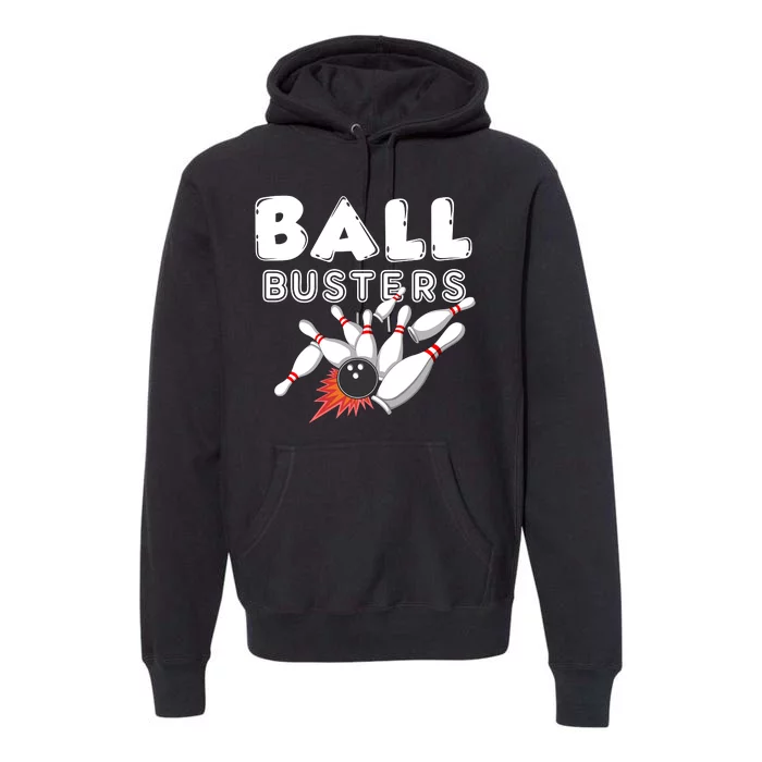 Bowling Ball Busters Premium Hoodie