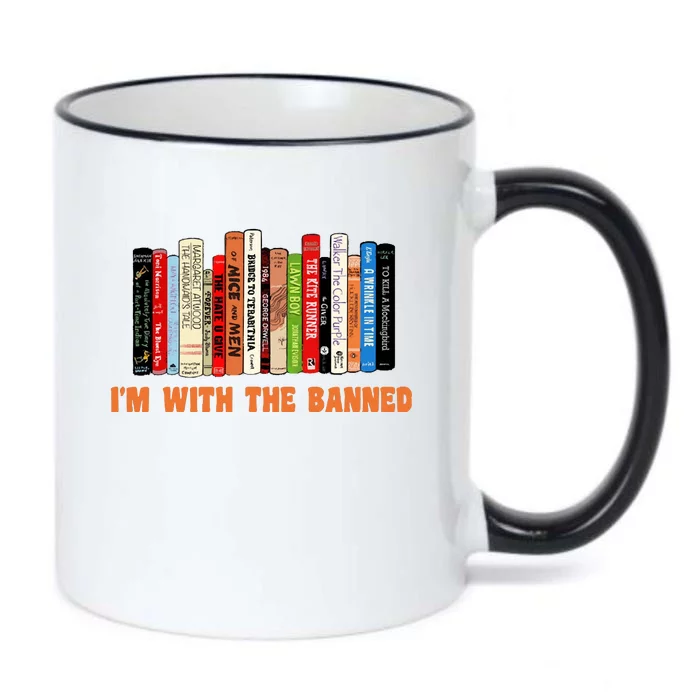 Banned Book Black Color Changing Mug