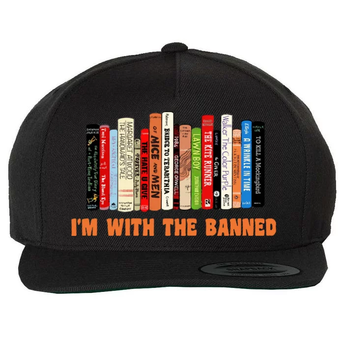 Banned Book Wool Snapback Cap