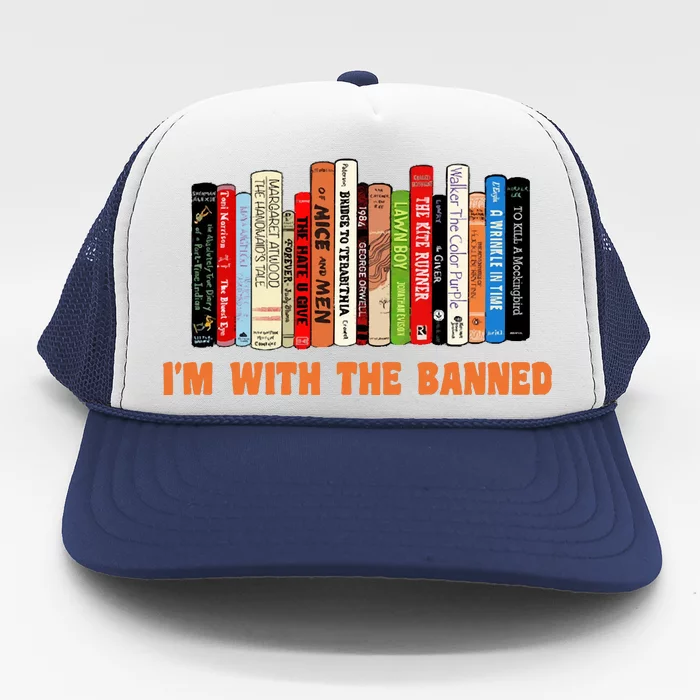 Banned Book Trucker Hat