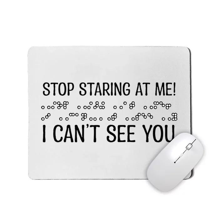 Braille Blind Blindness Awareness Visually Impaired Mousepad