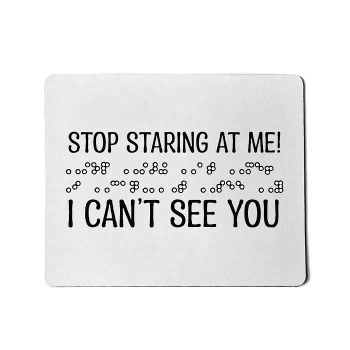 Braille Blind Blindness Awareness Visually Impaired Mousepad