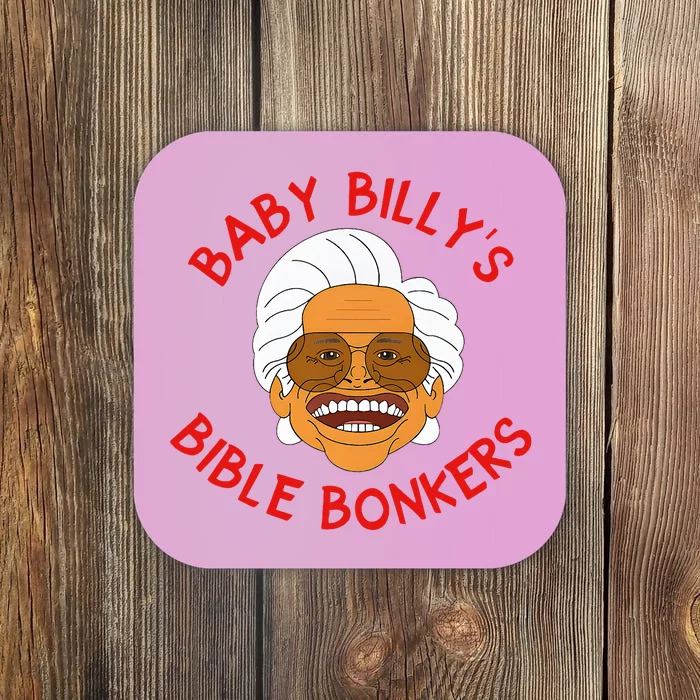 Baby Billys Bible Bonkers Coaster