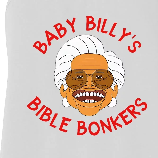 Baby Billys Bible Bonkers Women's Racerback Tank