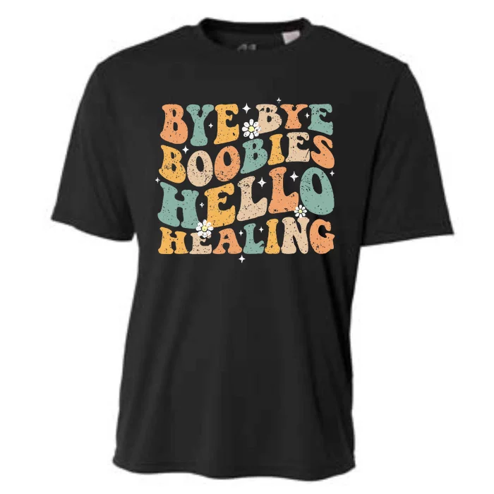 Bye Bye Boobies Hello Healing Cooling Performance Crew T-Shirt