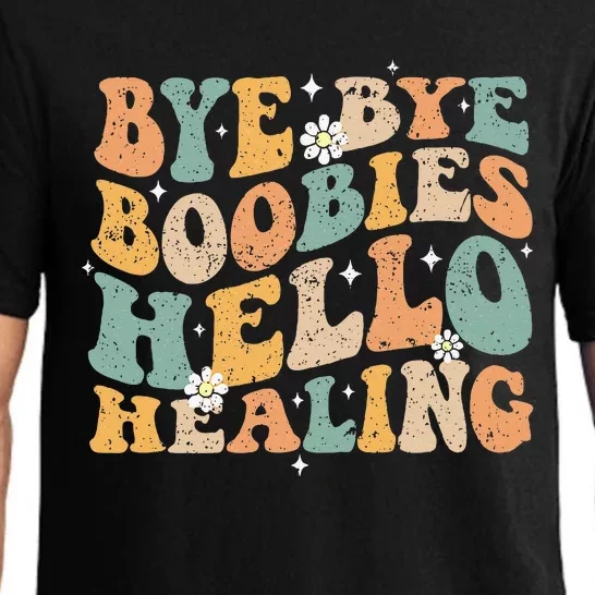 Bye Bye Boobies Hello Healing Pajama Set