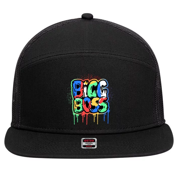 Bigg Boss 7 Panel Mesh Trucker Snapback Hat